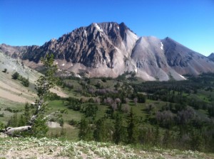 Castle Peak Idaho