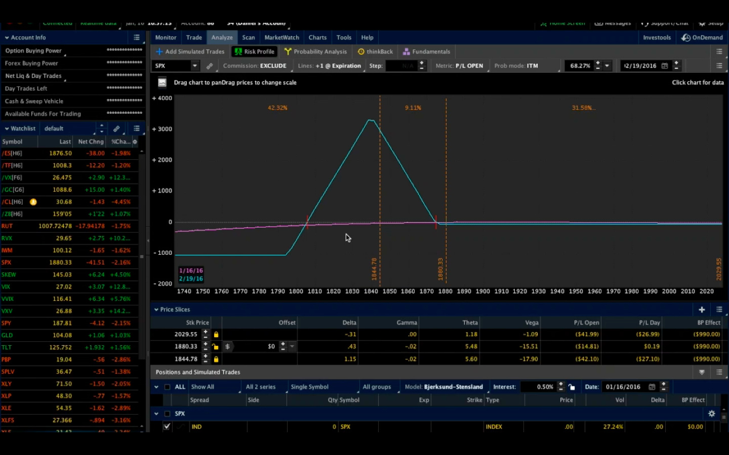 How To Beta Weight Positions On The Analyze Tab In ...